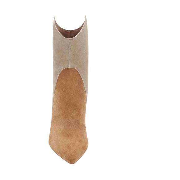 Nwt dolce vita nestly suede in taupe multi - Picture 4 of 5